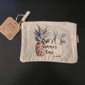 Canvas Eco-Friendly Pineapple Pouch